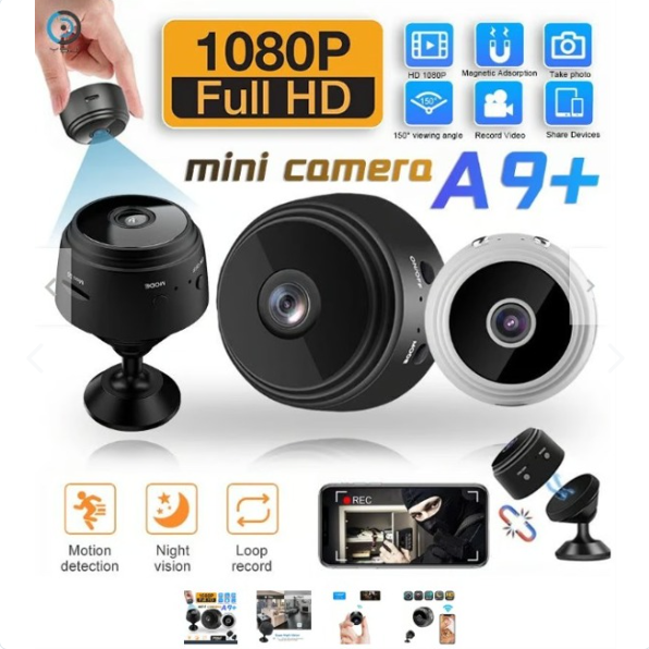 Mini Camara De Seguridad Espia 360