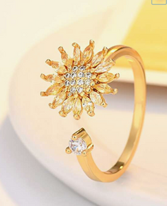 Anillo de girasol